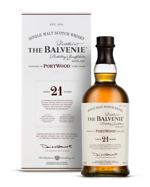 The Balvenie 21 Year Portwood Single Malt Scotch Whisky