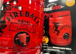 Fireball Cinnamon Whisky Fire Keg