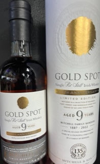 GOLD SPOT SINGLE POT STILL IRISH WHISKEY