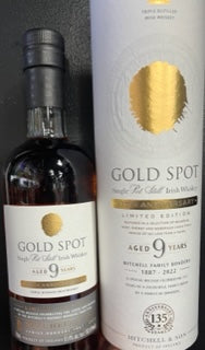 GOLD SPOT SINGLE POT STILL IRISH WHISKEY