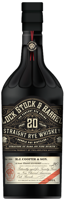 Lock Stock &amp; Barrel  20 Year Straight Rye Whiskey