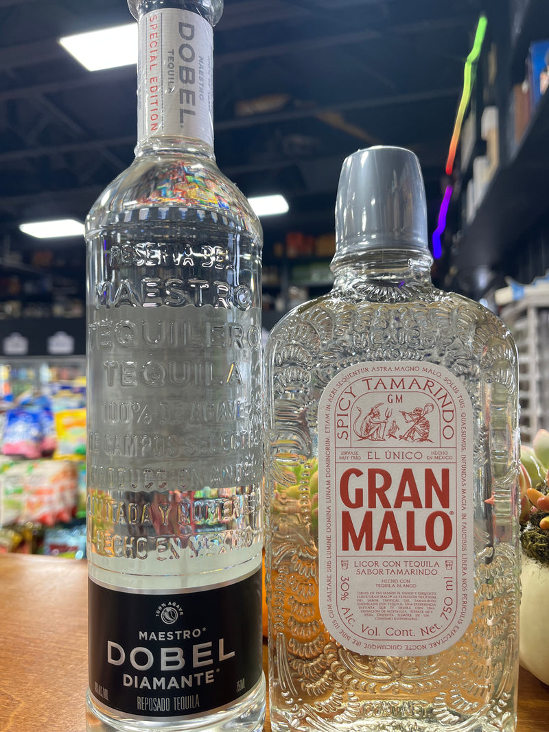 Combo Deal(Gran Malo Tamarindo Tequila | Luisito Comunica & Maestro Dobel Diamante Store Pick)