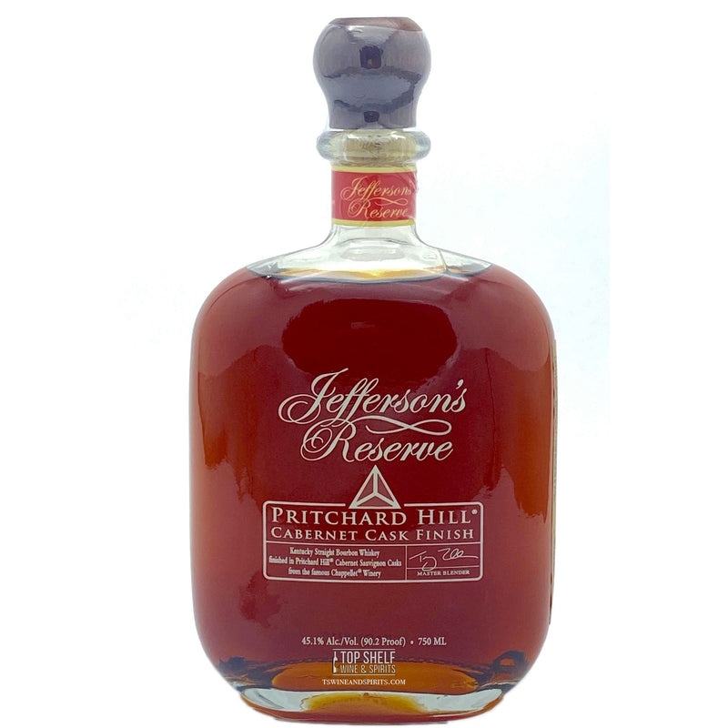 Jeffersons Reserve Pritchard Hill Cabernet Cask Finished Bourbon 750ML