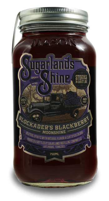 SUGERLANDS SHINE BLOCKADER’S BLACKBERRY MOONSHINE 750 ML