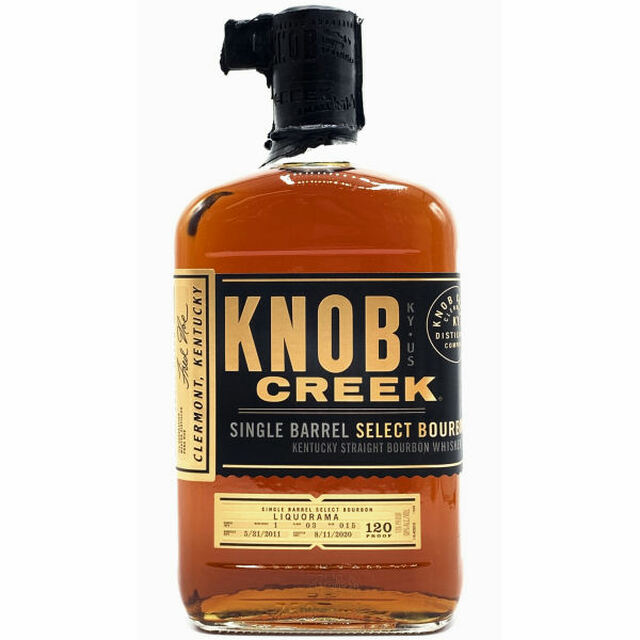 Knob Creek Single Barrel Reserve 9 Year 750m